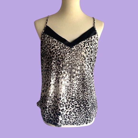 Y2K leopard print tank camisole large - Picture 1 of 10